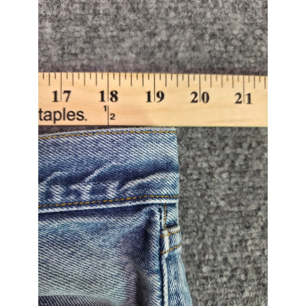 Vintage Levi's 501xx Jeans Mens 39x28 USA Made Button Fly Distressed Straight